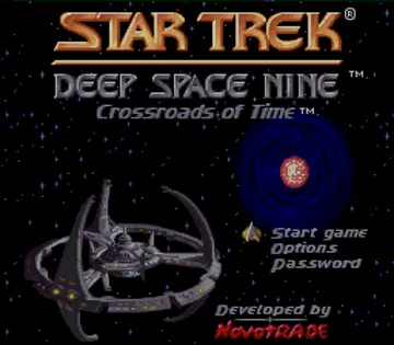 Star Trek - Deep Space Nine - Crossroads of Time (USA) (Beta) screen shot title